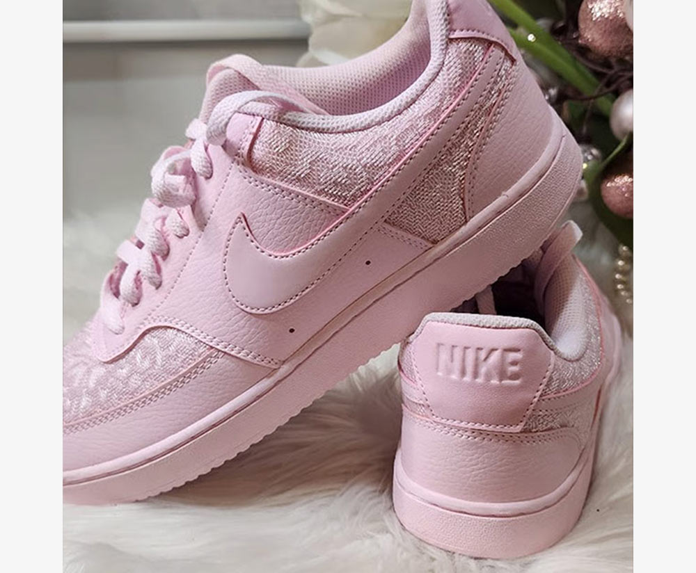Nike Wmns Court Vision Low 'Pink Foam Lace' HJ5846-600