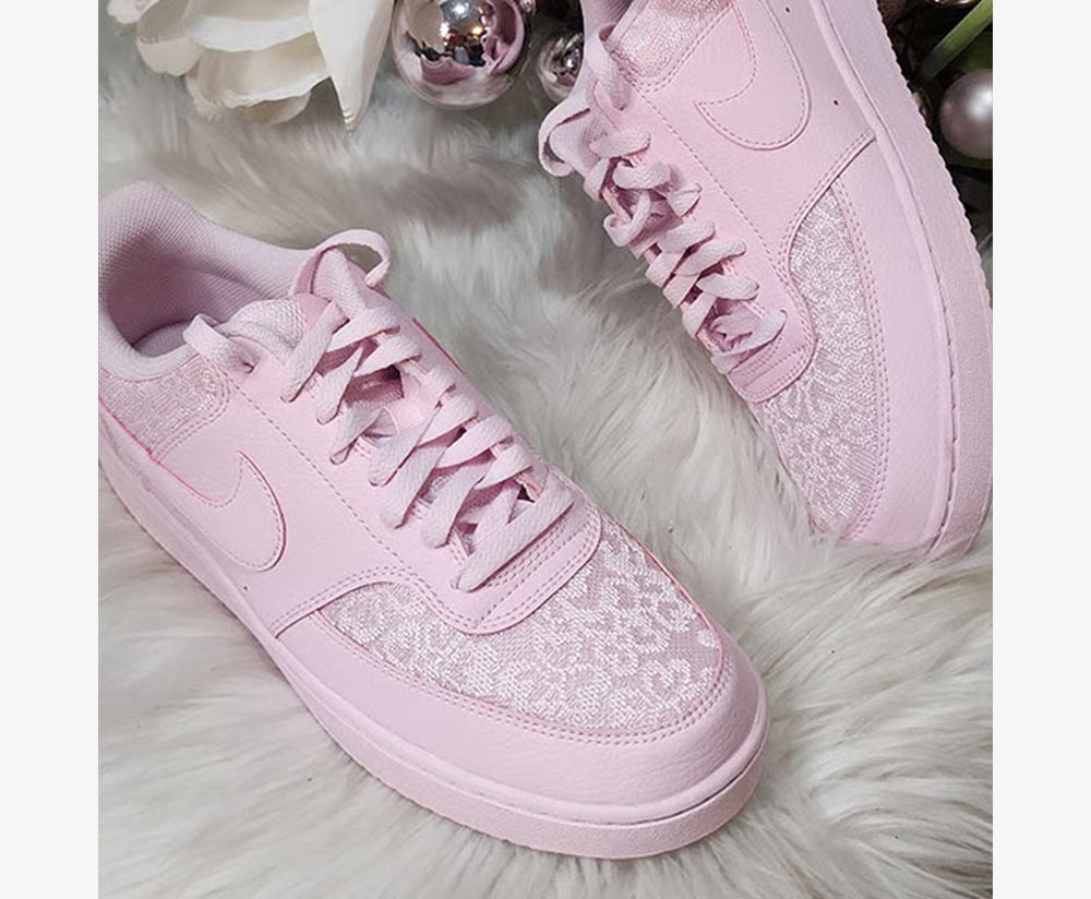Nike Wmns Court Vision Low 'Pink Foam Lace' HJ5846-600