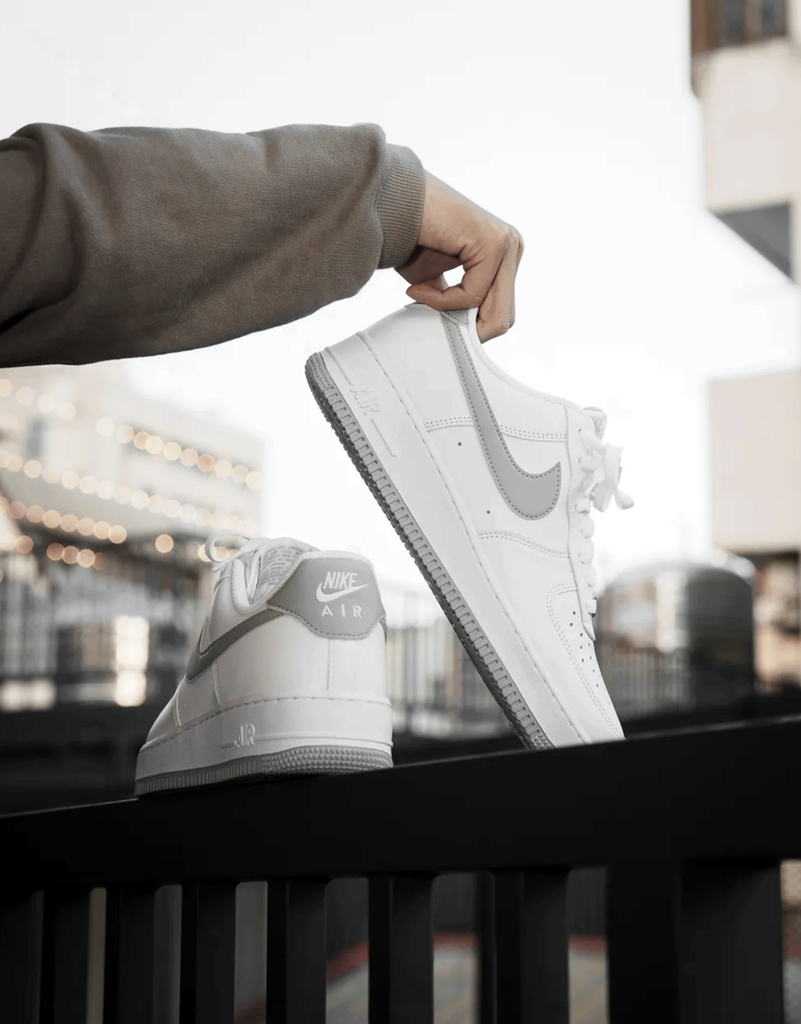 Nike Air Force 1 Low '07 'White Light Smoke Grey' FJ4146-100