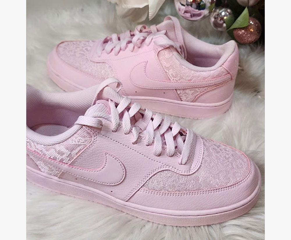 Nike Wmns Court Vision Low 'Pink Foam Lace' HJ5846-600