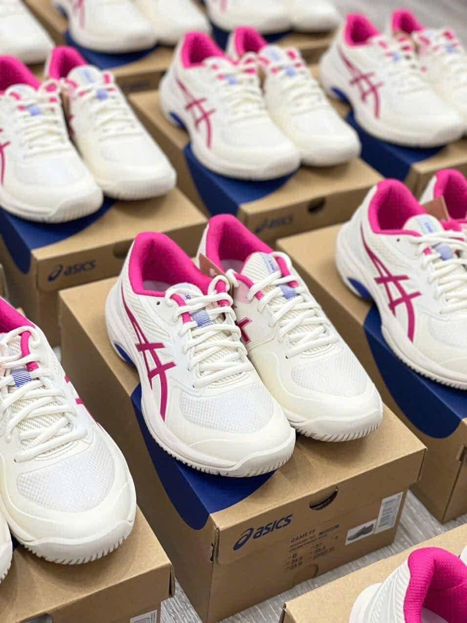 Asics Wmns Game FF 'Cream Bright Rose' 1042A281-102
