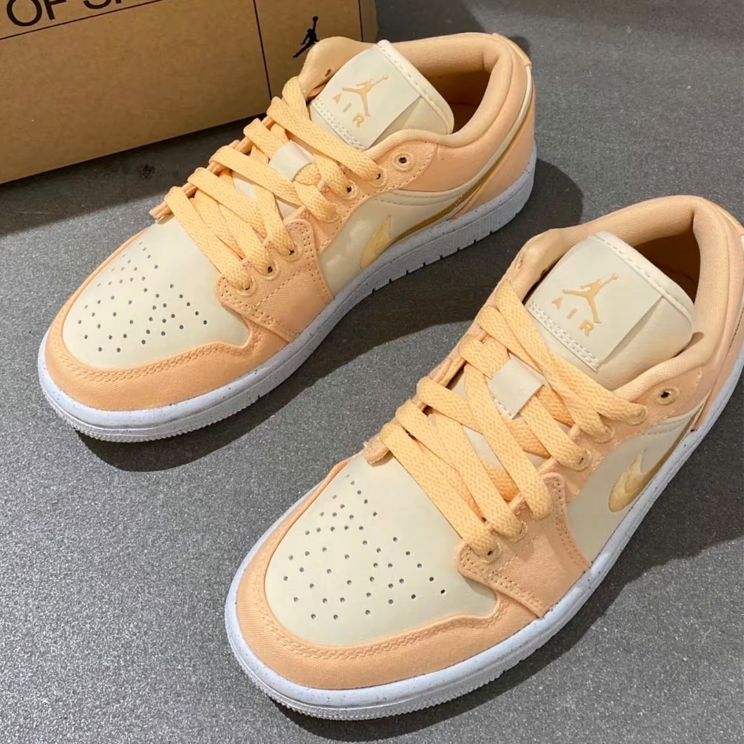 javisneaker.com :: Wmns Air Jordan 1 Low SE 'Celestial Gold