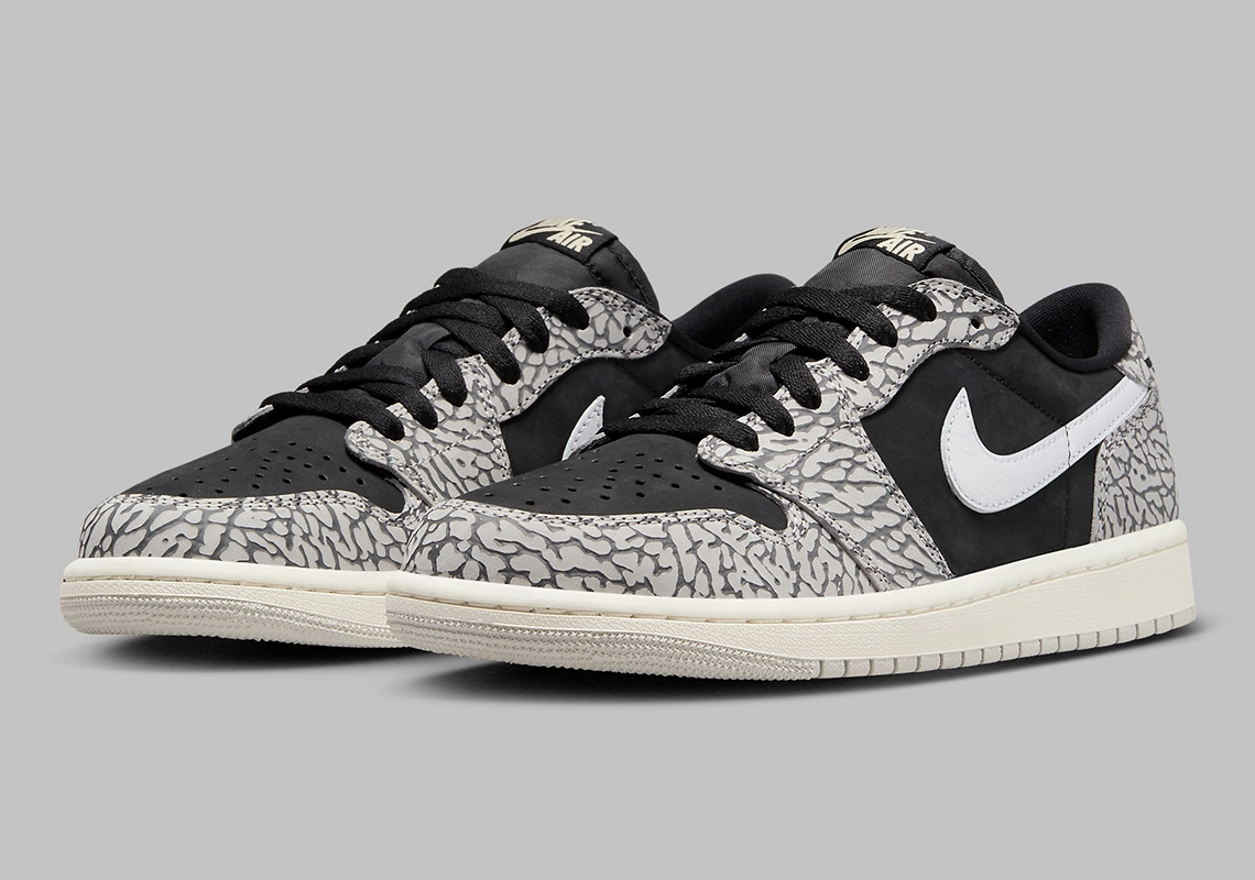 The Air Jordan 1 Low OG “Elephant Print” Releases On June 23rd