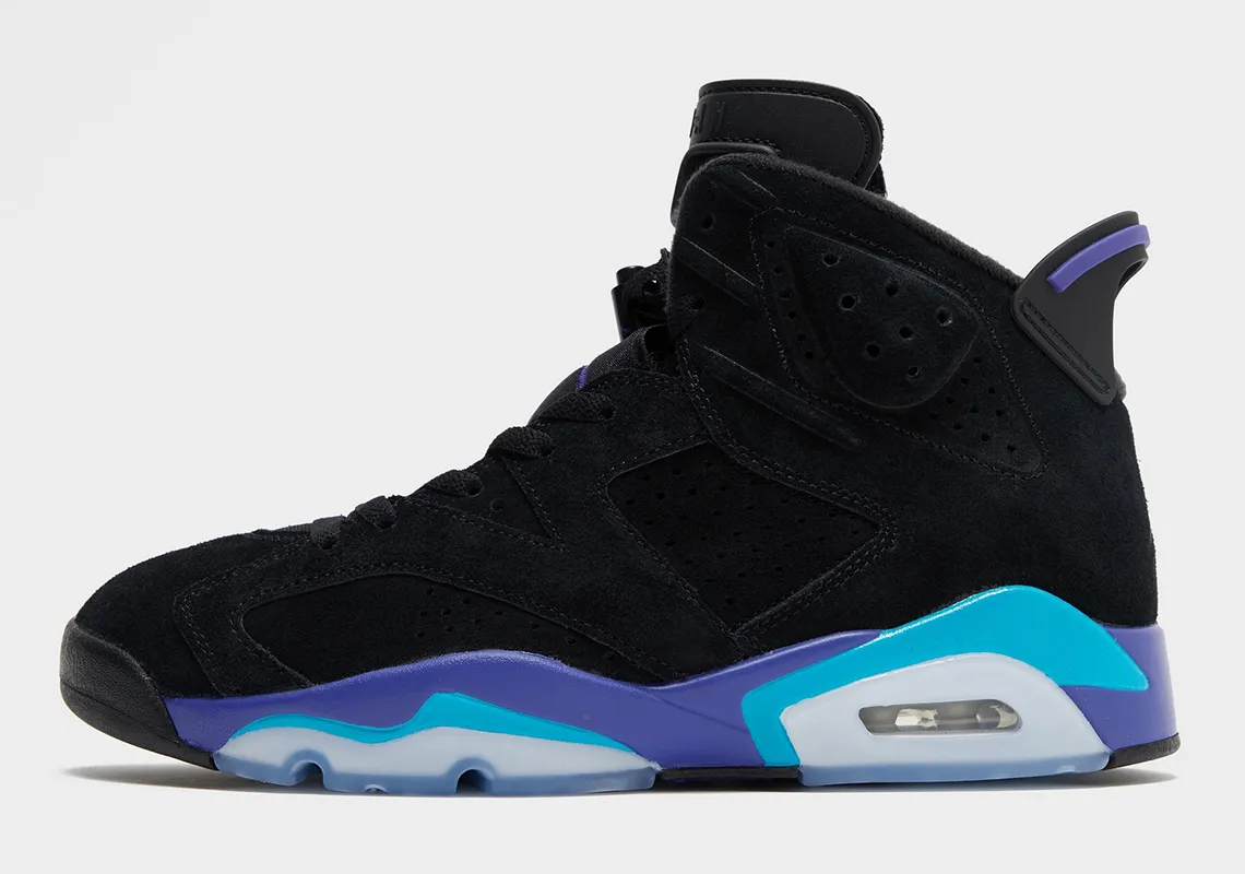 Hình ảnh chính thức của Air Jordan 6 “Aqua”