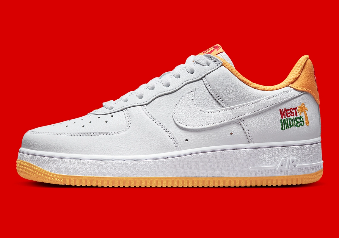 Nike Air Force 1 Low “West Indies” màu vàng thay thế được phát hành trở lại