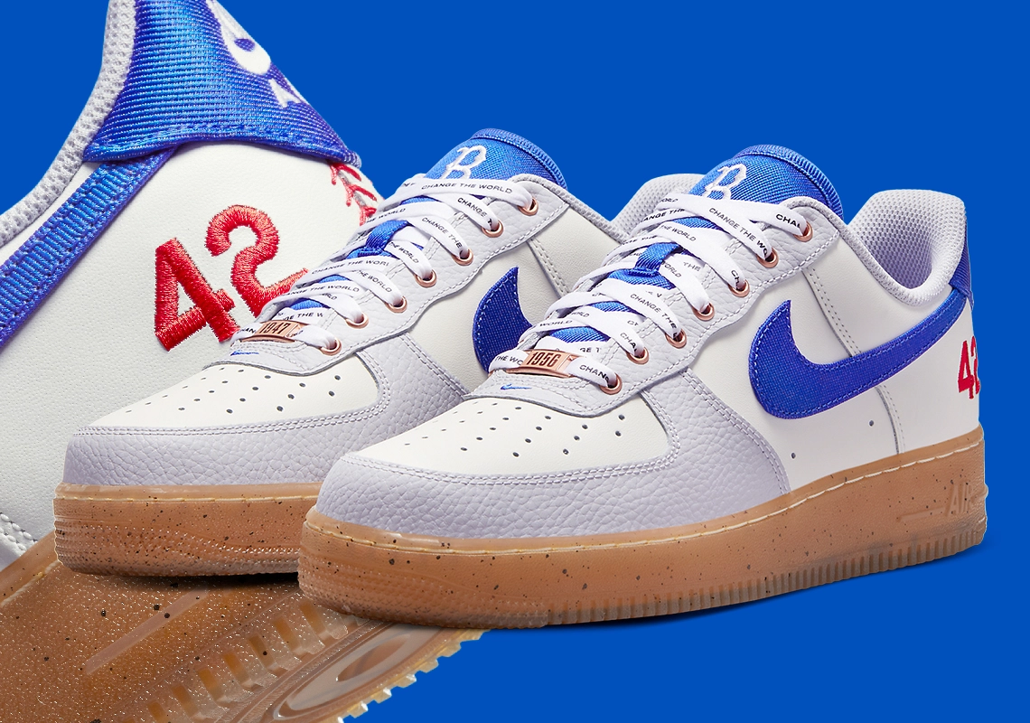 Giày Nike vinh danh Jackie Robinson với Air Force 1 Low