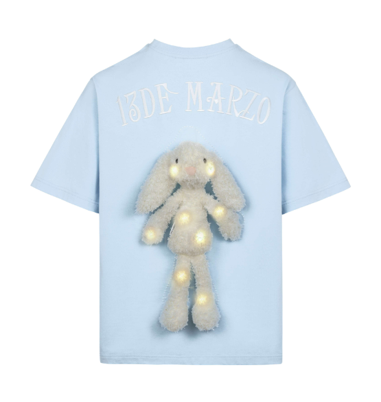 13 De Marzo Doozoo Original Luminous  T-shirt Corydalis Blue