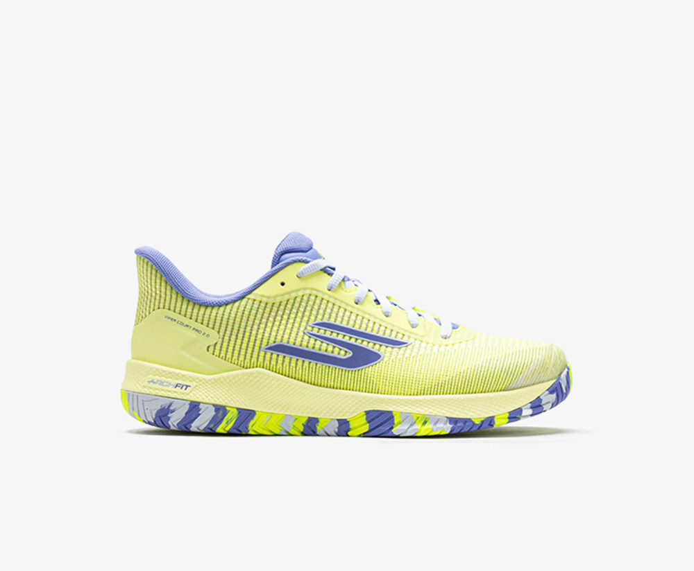 Skechers Wmns Viper Court Pro 2.0 'Lime Lavender' 172109-LMLV