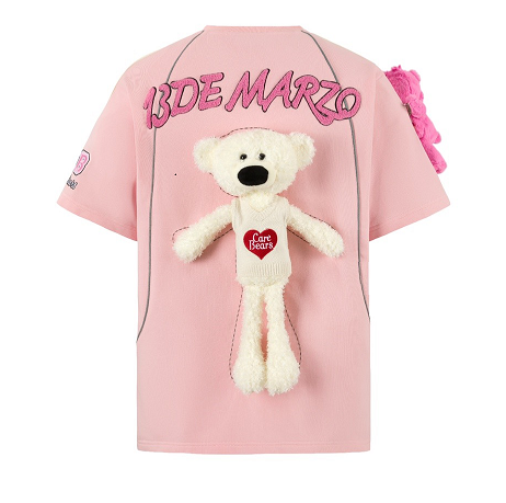 13 De Marzo x CARE BEARS  Hug Squad T-shirt  Almond Blossom