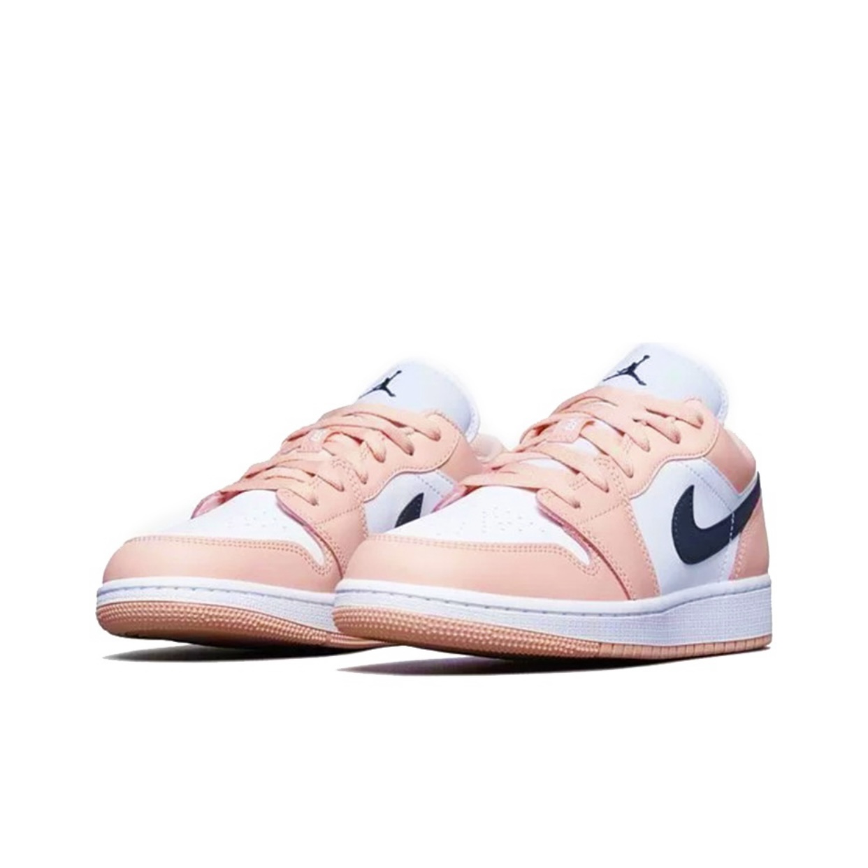 Giày JORDAN 1 LOW LIGHT ARCTIC ORANGE PINK (GS) 553560-800