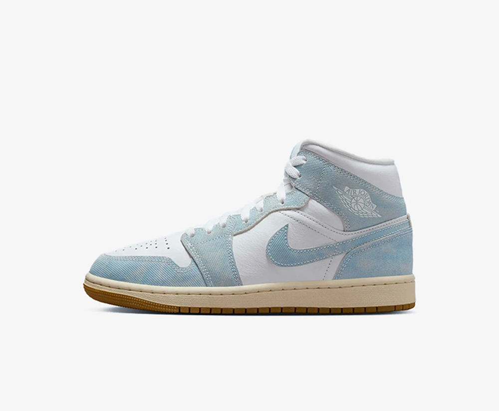 Nike Wmns Air Jordan 1 Mid 'Denim Gum' HQ2005-100