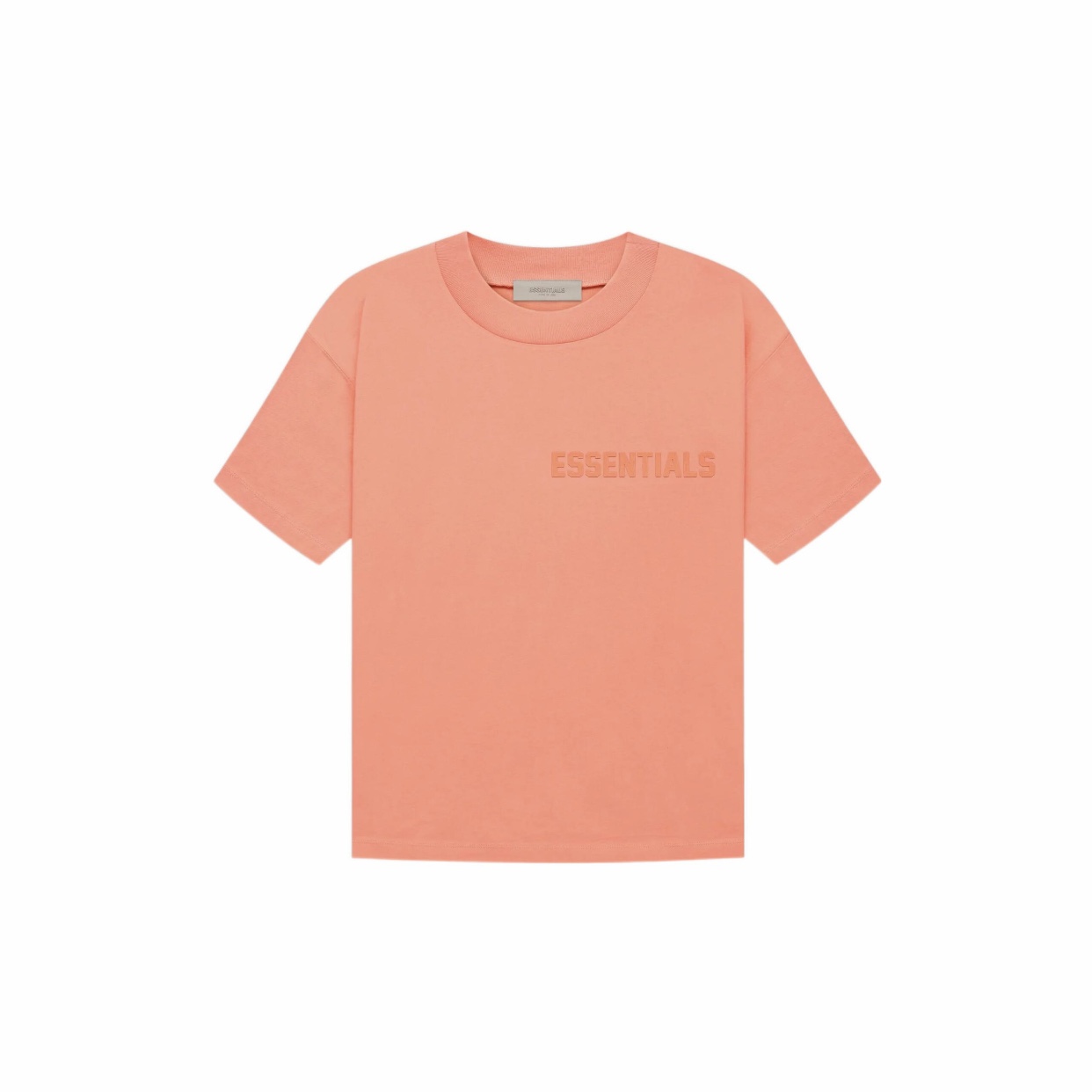 FEAR OF GOD ESSENTIALS FW22 SS TEE CORAL