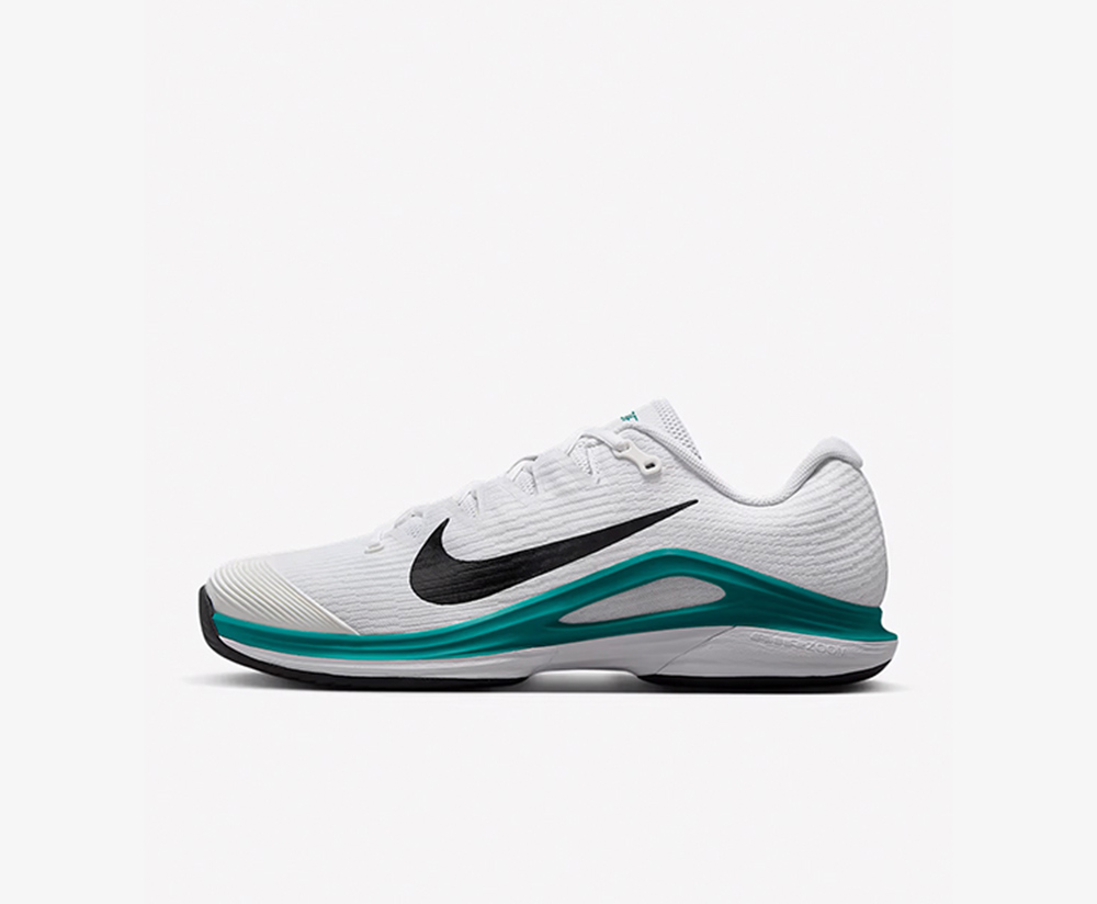 NikeCourt Vapor 12 HC 'White Radiant Emerald' FV5552-104