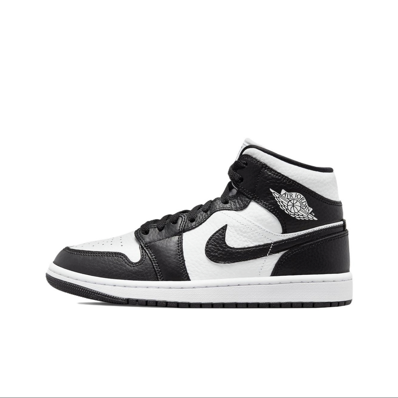 JORDAN 1 MID SPLIT BLACK AND WHITE (W) DR0501-101