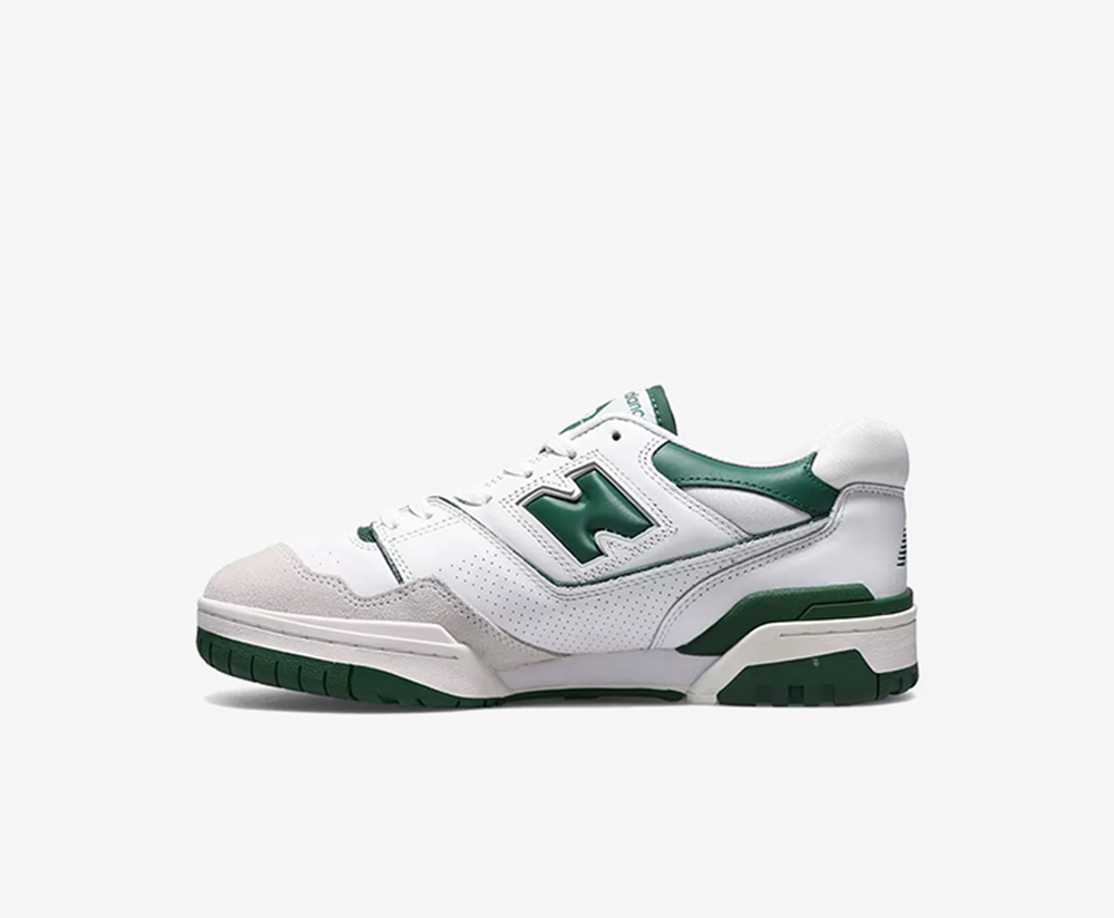 NEW BALANCES 550 WHITE GREEN BB550WT1