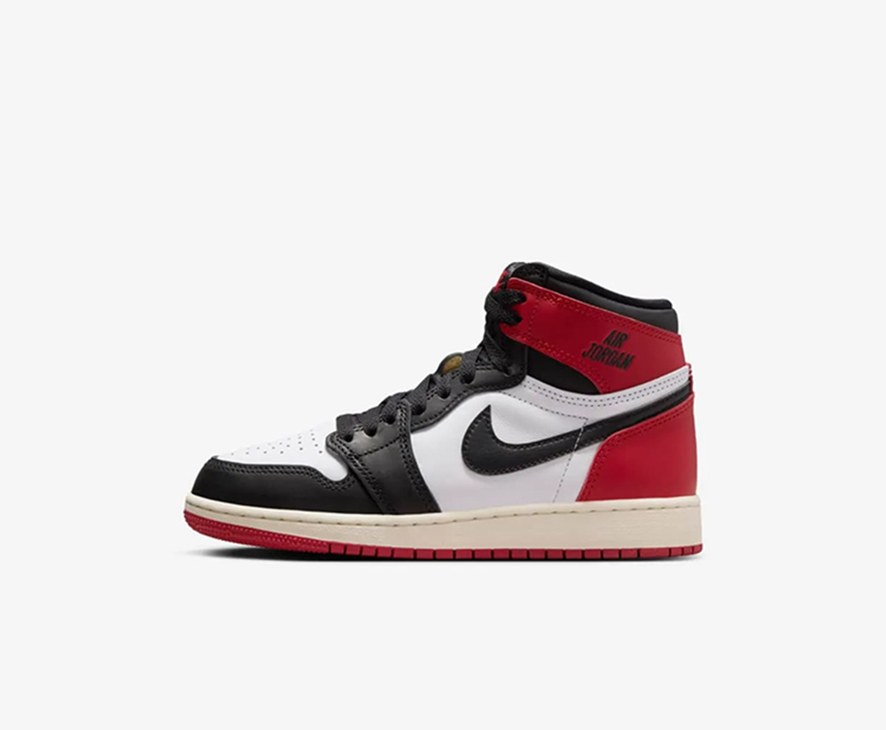 Nike Air Jordan 1 High OG Gs 'Black Toe' FD1437-061