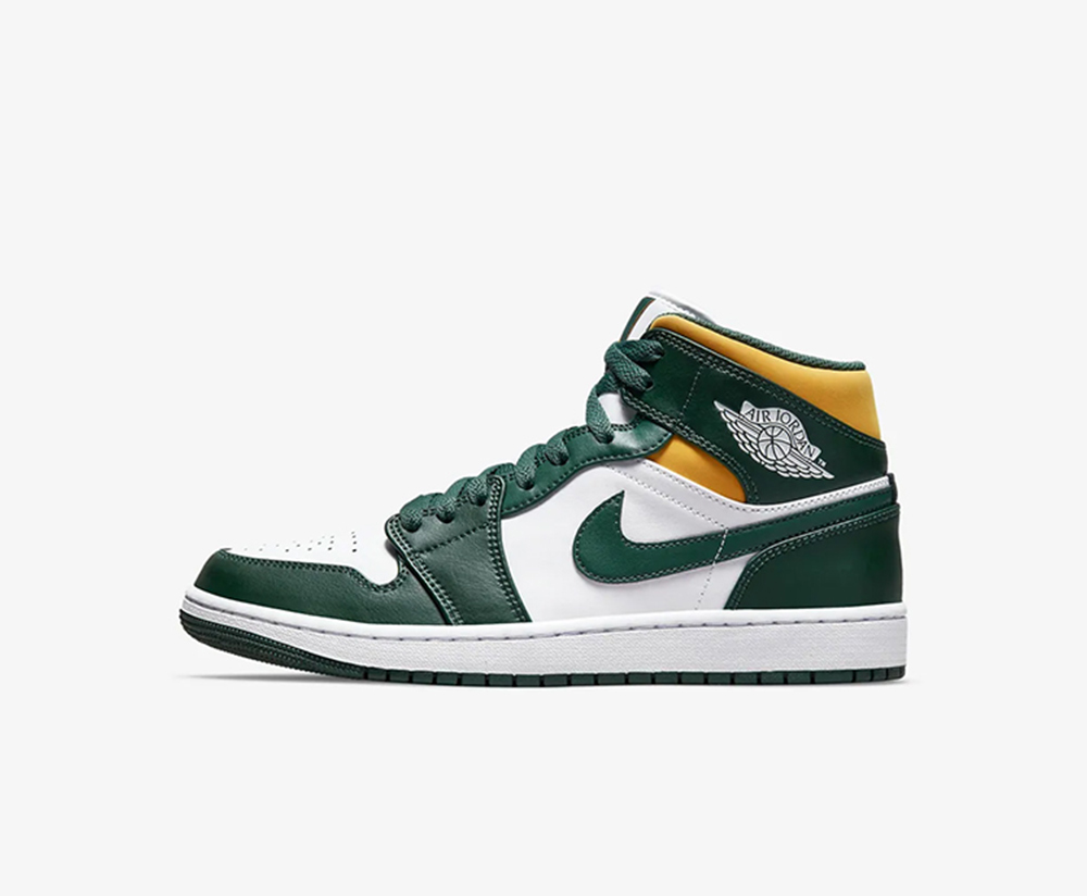 Nike Air Jordan 1 Mid 'Sonics' 554724-371