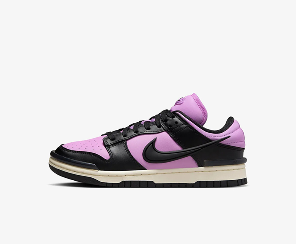 Nike Wmns Dunk Low Twist 'Black Rush Fuchsia' DZ2794-500