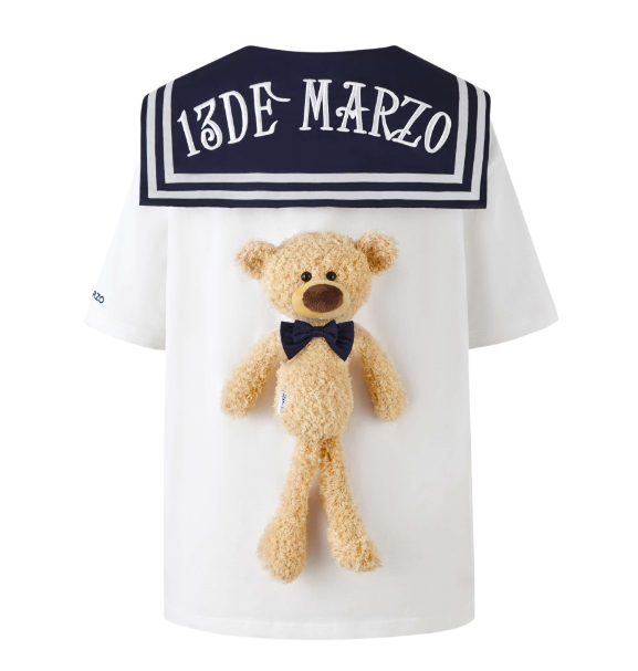 13 De Marzo Bear Sailor T-shirt  Vanilla Ice