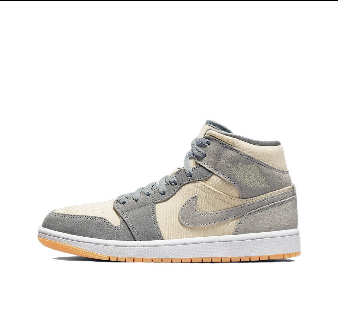 JORDAN 1 MID COCONUT MILK PARTICLE GREY DN4281-100 