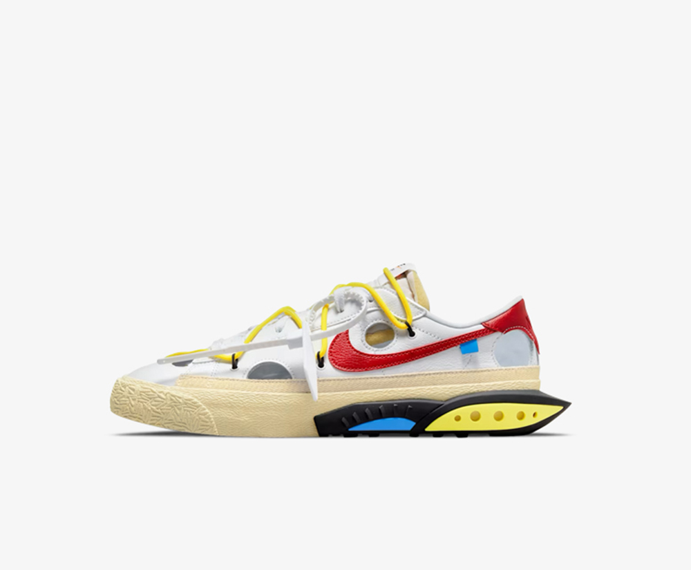 Nike Blazer Low x Off-White 'University Red' DH7863-100