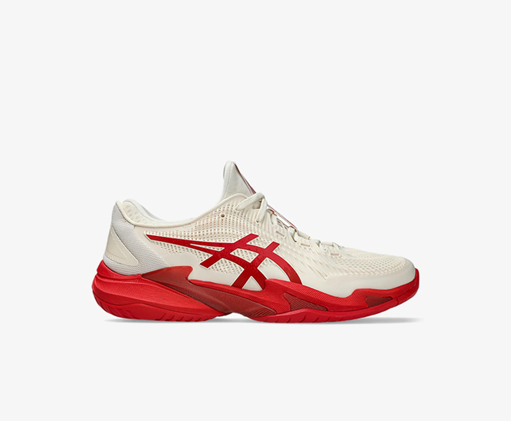 Asics Court FF 3 Novak 'Cream Classic Red' 1041A522-968