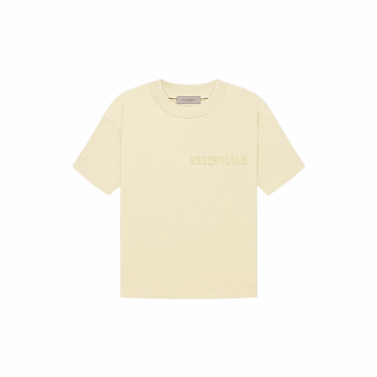 FEAR OF GOD ESSENTIALS FW22 SS TEE CANARY