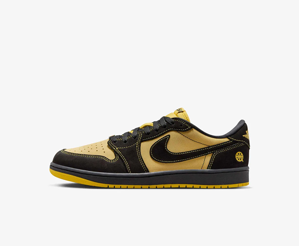 Nike Air Jordan 1 Retro Low Quai 54 'Tour Yellow' IB8836-007