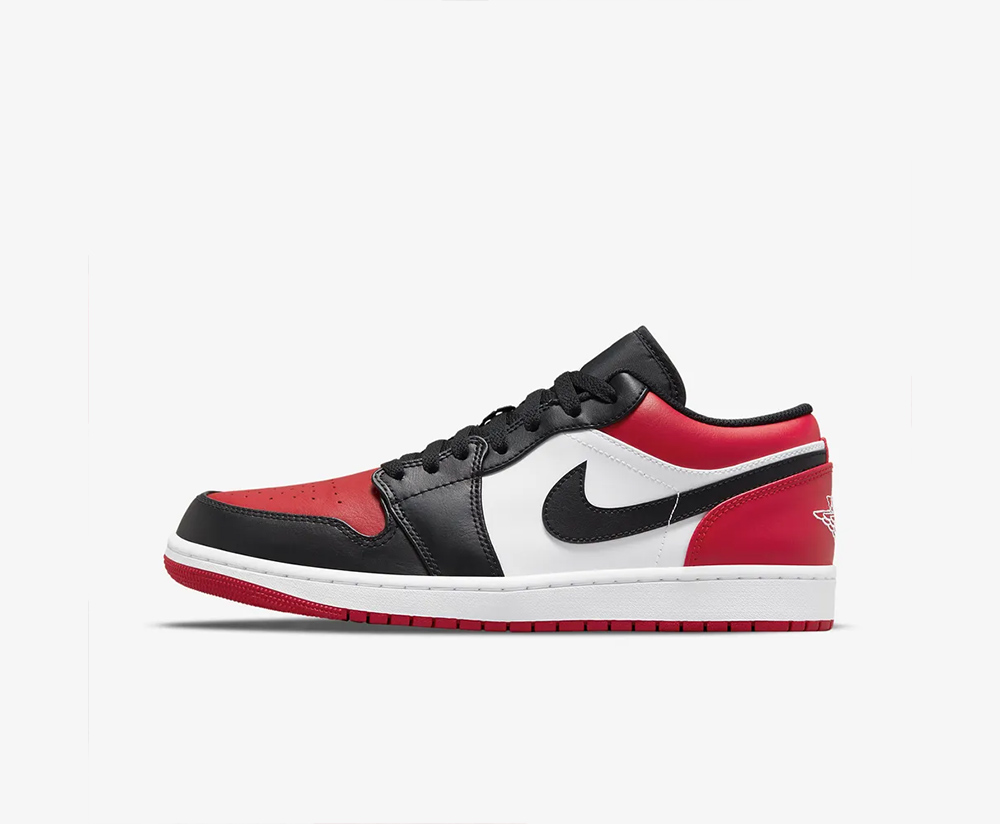 Nike Air Jordan 1 Low 'Bred Toe' 553558-612