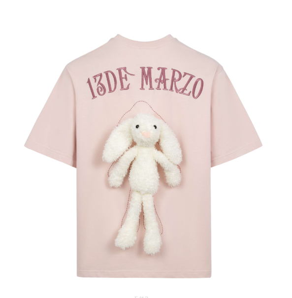 13 De Marzo Doozoo Original Luminous  T-shirt Veiled Rose